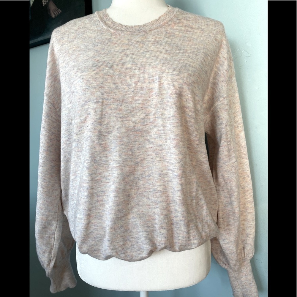Ella Moss puff sleeve sweater. Size L